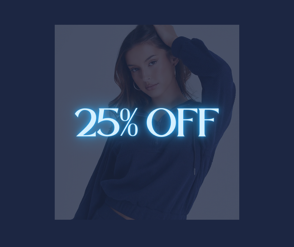 Get a massive 25% off everything 🔥 07.31.24