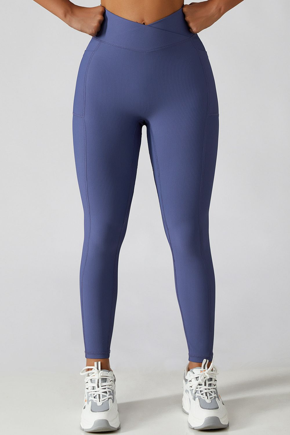 Crossover Waist Active Leggings