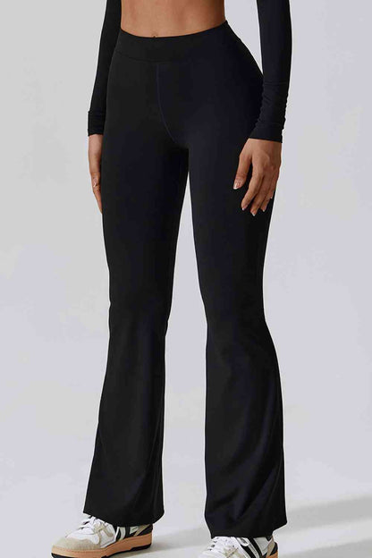 Slim Fit High Waist Long Sports Pants