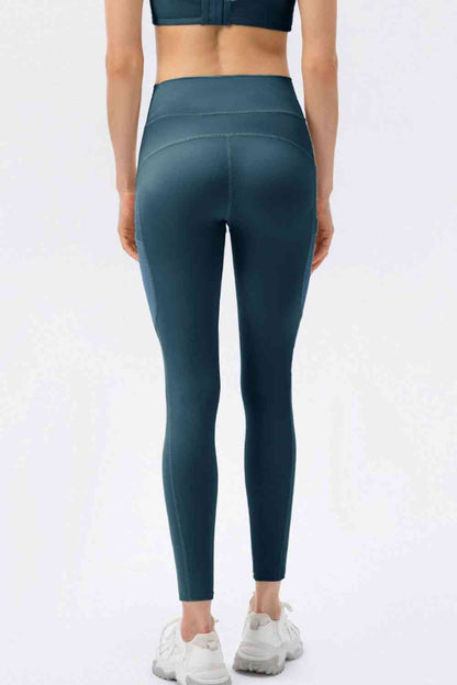 High Waist Slim Fit Long Sports Pants