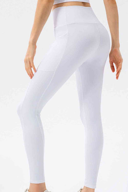 V Shape Waistband Slim Fit Long Sports Pants